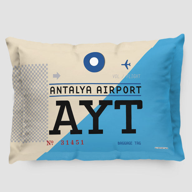 AYT - Pillow Sham - Airportag
