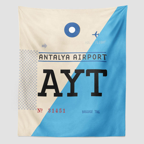 AYT - Wall Tapestry - Airportag