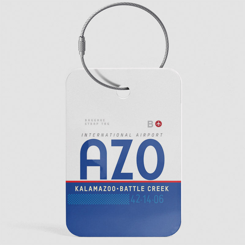 AZO - Étiquette de bagage