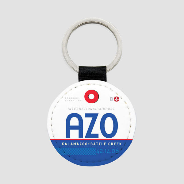 AZO - Round Keychain