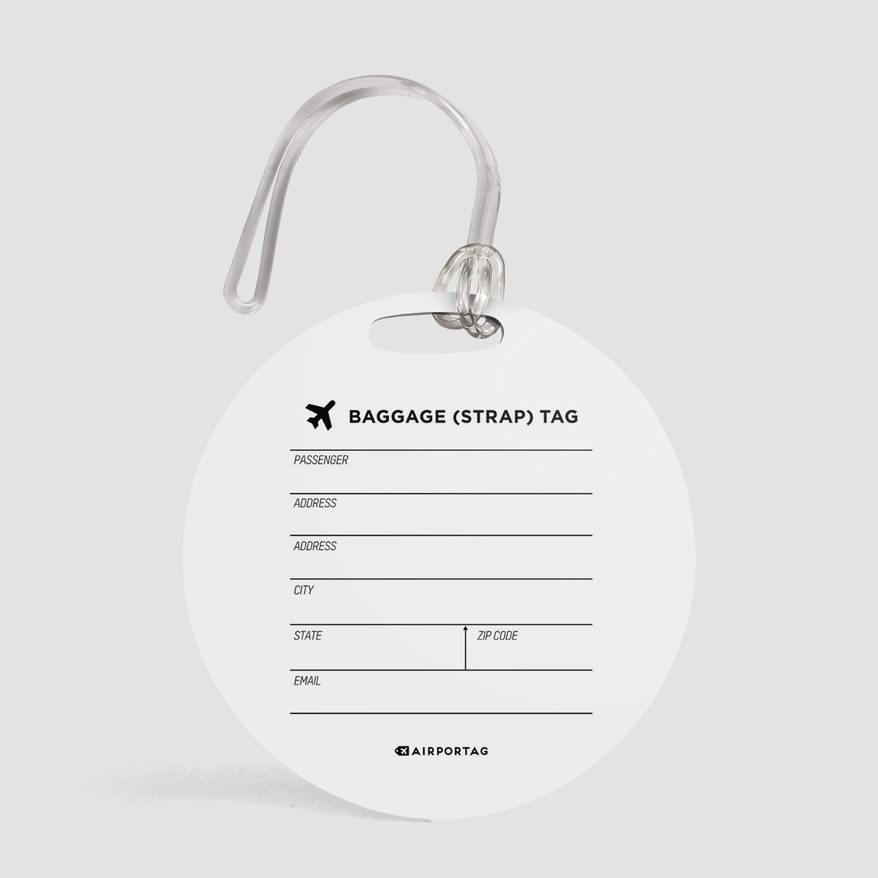 Home - Luggage Tag - Airportag