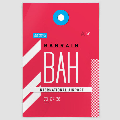 BAH - Poster - Airportag