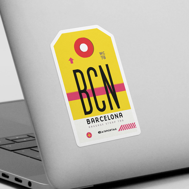 BCN - Sticker - Airportag
