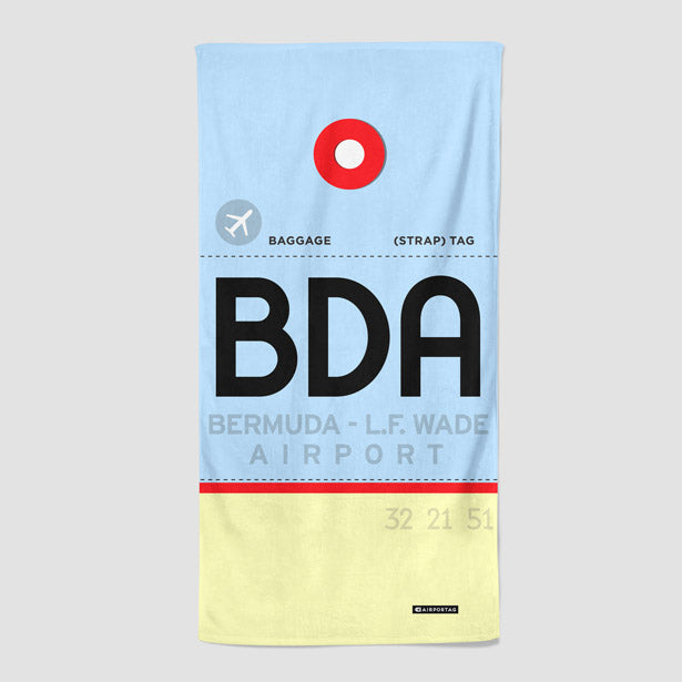 BDA - Beach Towel - Airportag