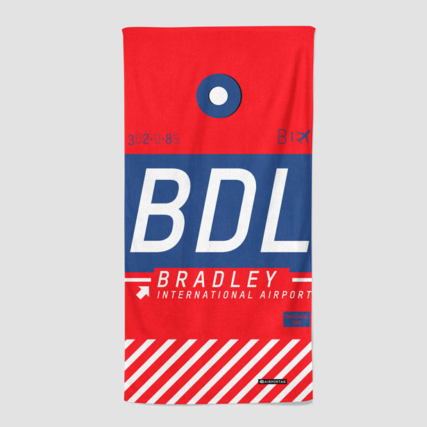 BDL - Beach Towel - Airportag