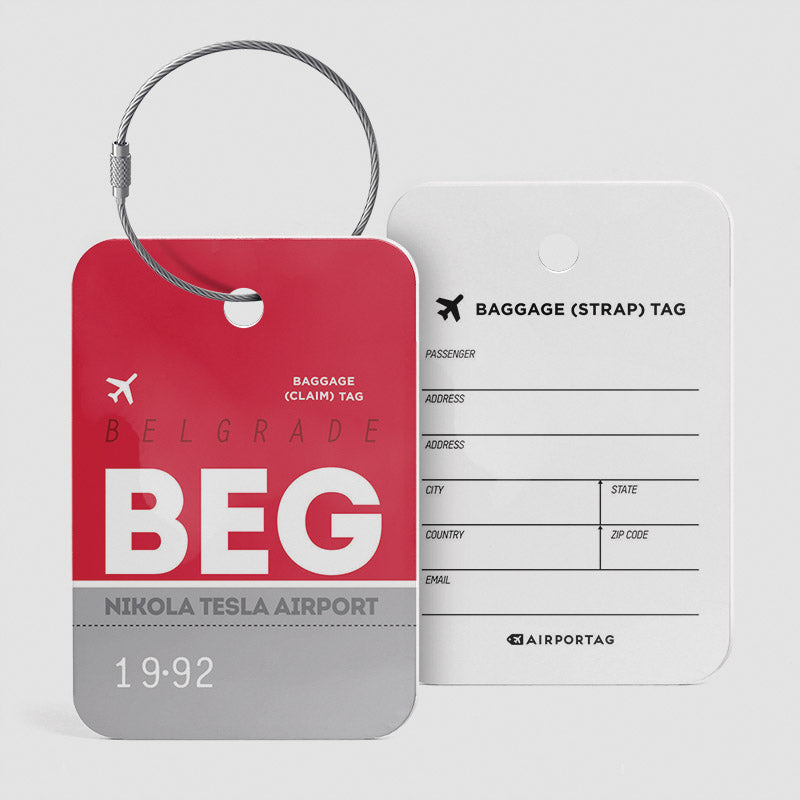 BEG - Luggage Tag