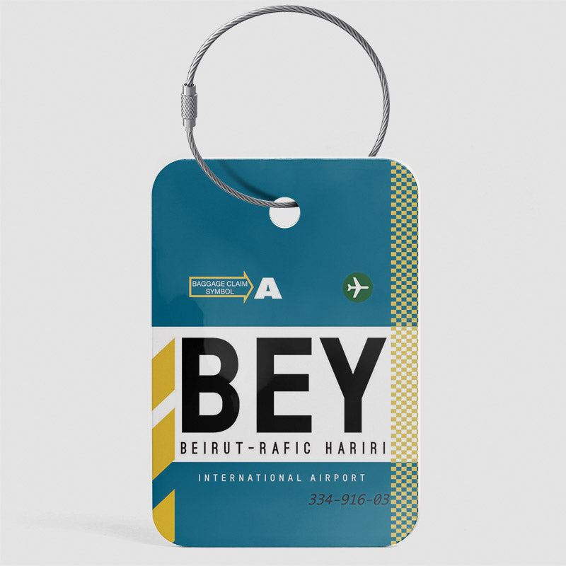 BEY - Étiquette de bagage