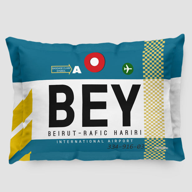 BEY - Pillow Sham - Airportag