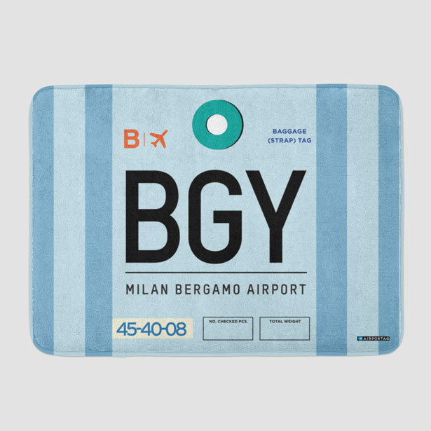 BGY - Bath Mat - Airportag