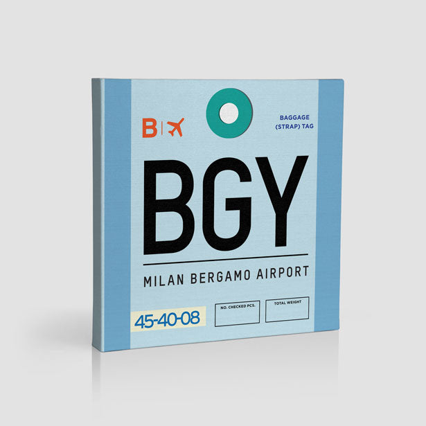 BGY - Canvas - Airportag