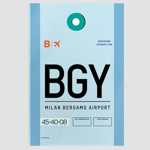 BGY - Poster - Airportag