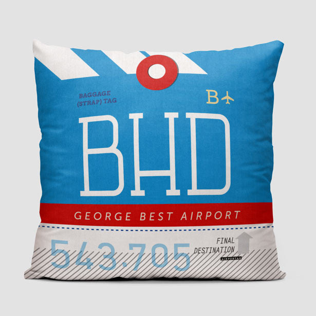BHD - Throw Pillow - Airportag