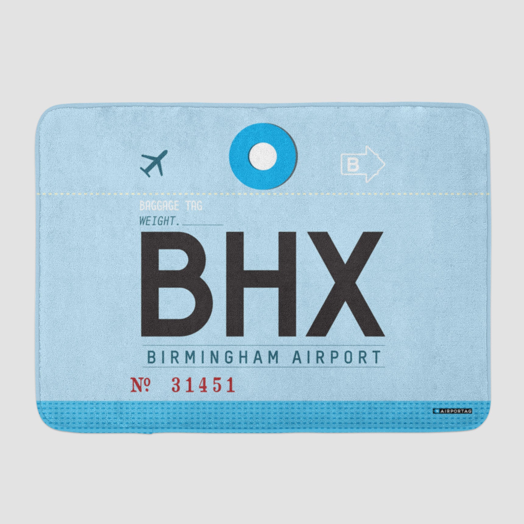 BHX - Bath Mat - Airportag