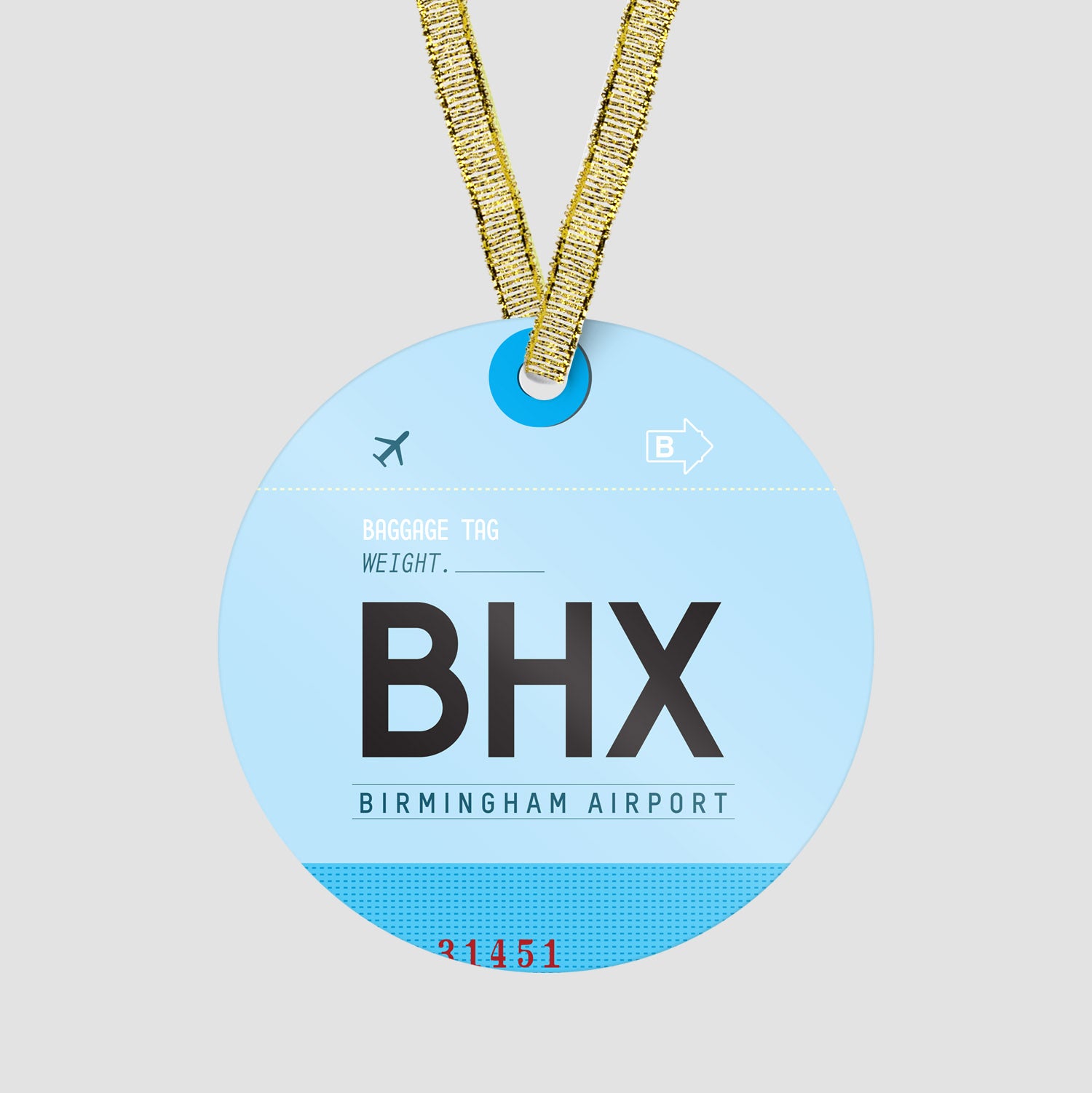 BHX - Ornament - Airportag