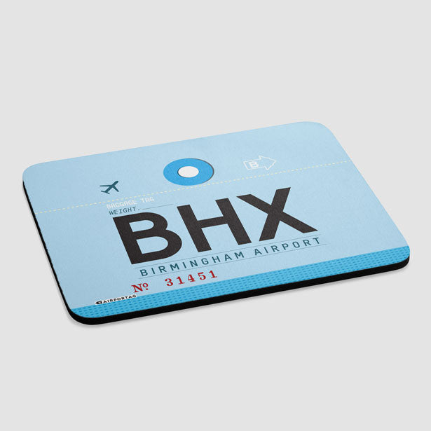 BHX - Mousepad - Airportag