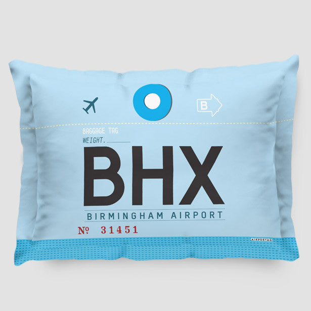 BHX - Pillow Sham - Airportag