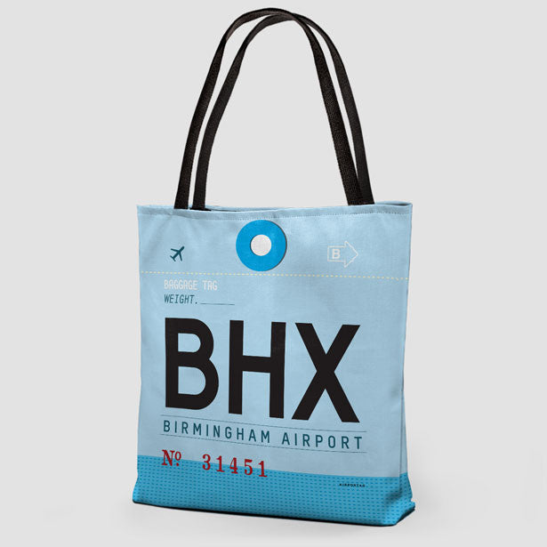 BHX - Tote Bag - Airportag