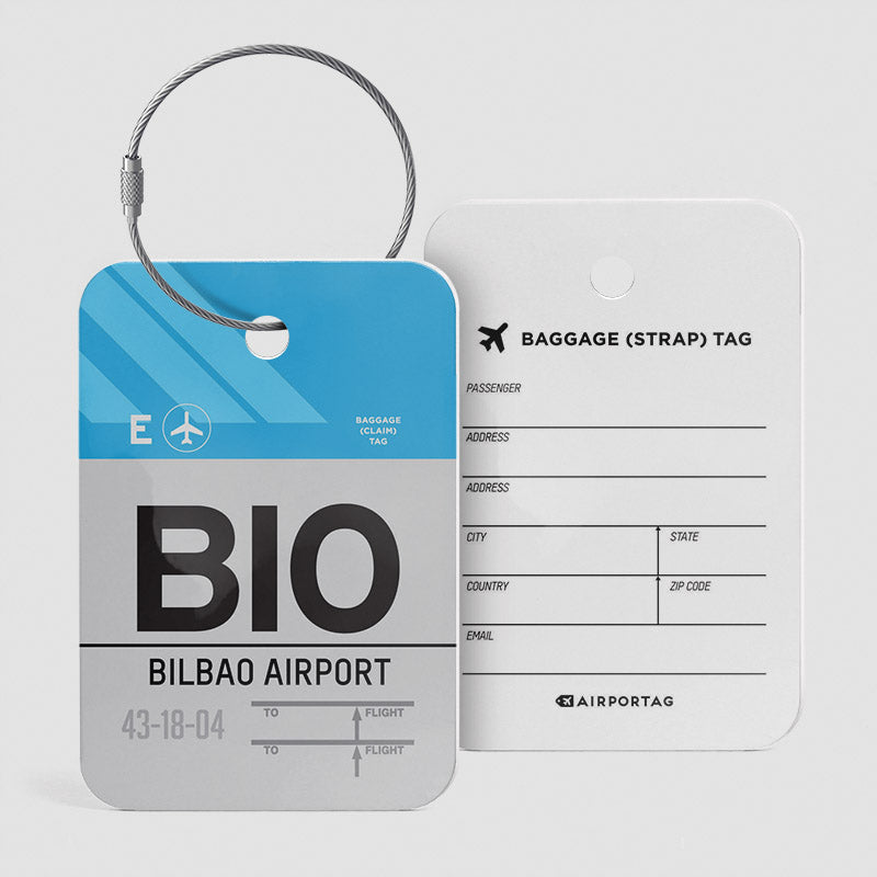 BIO - Luggage Tag