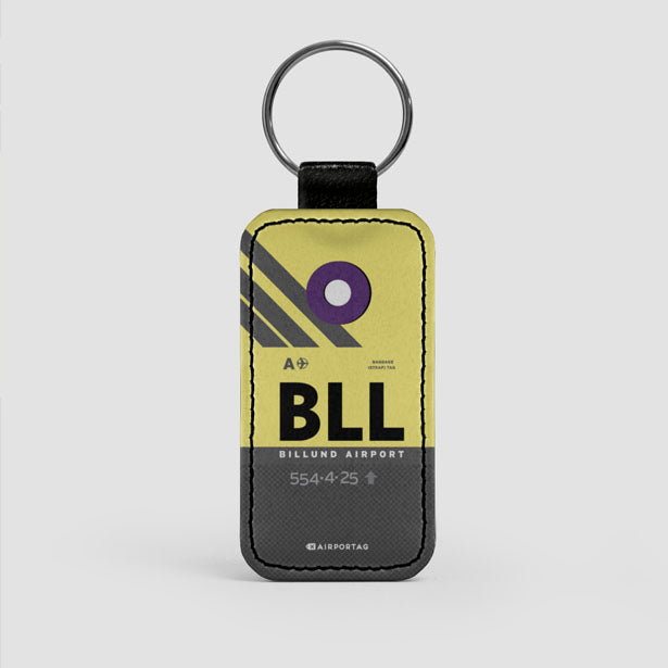 BLL - Leather Keychain - Airportag