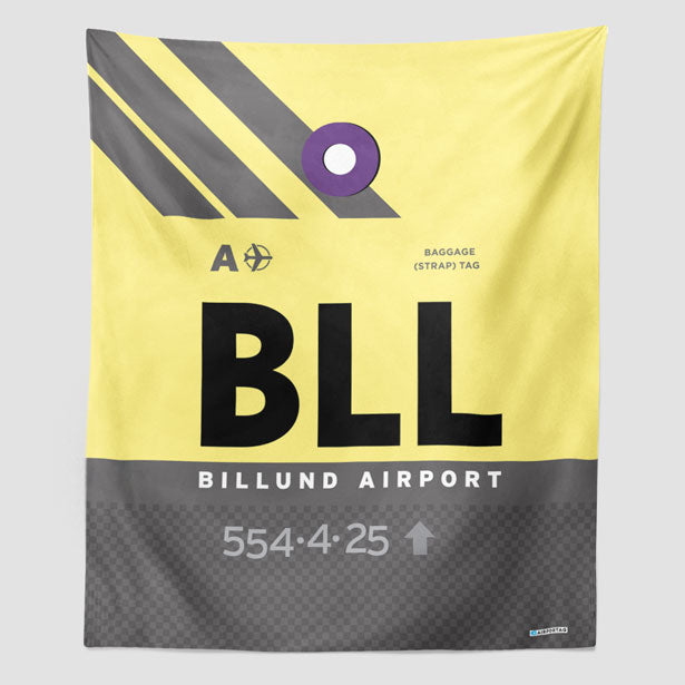 BLL - Wall Tapestry - Airportag