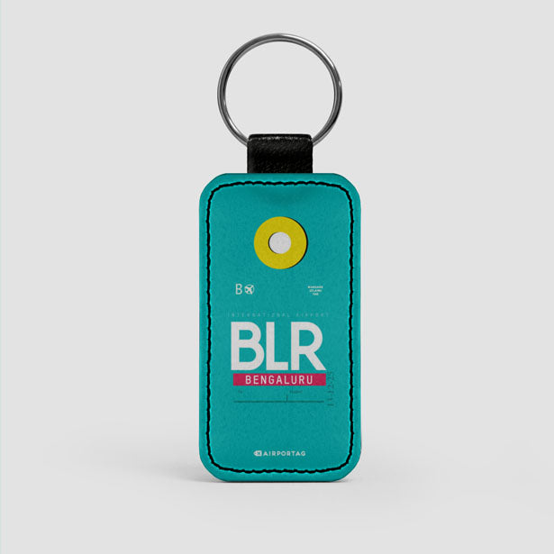 BLR - Leather Keychain - Airportag