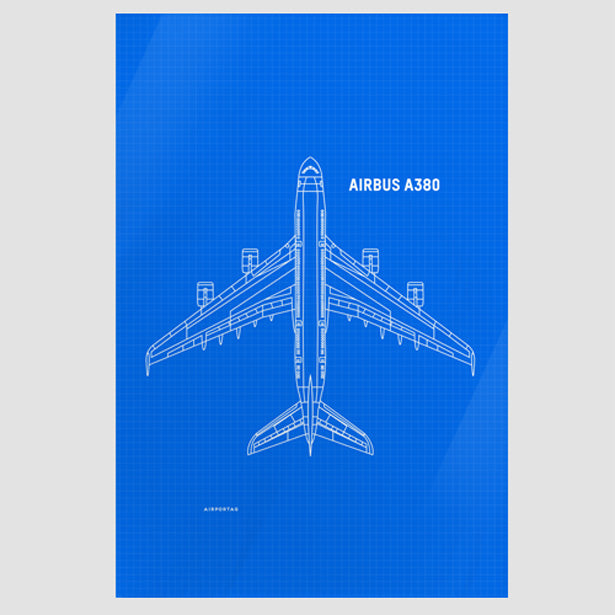 Airbus 380 - Poster - Airportag