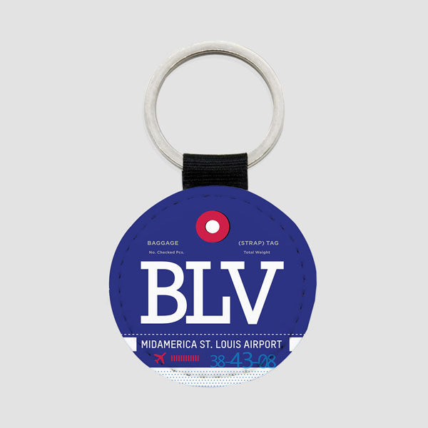 BLV - Round Keychain