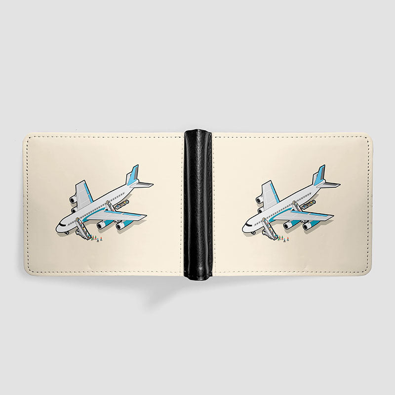 Boarding Plane Isometric - Men's Wallet