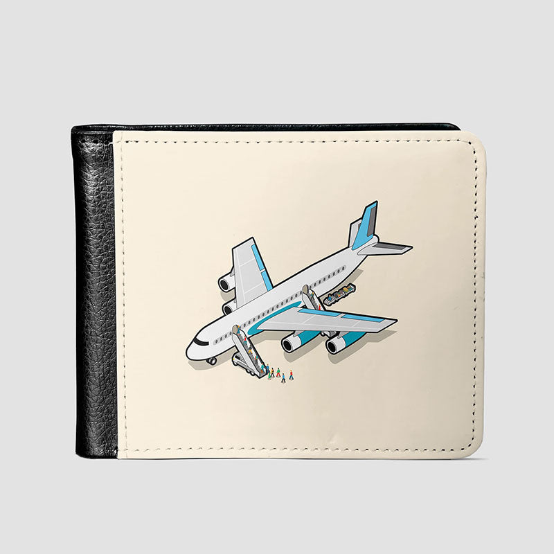 Boarding Plane Isometric - Men's Wallet