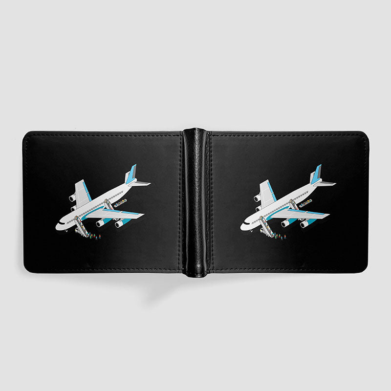 Boarding Plane Isometric - Men's Wallet