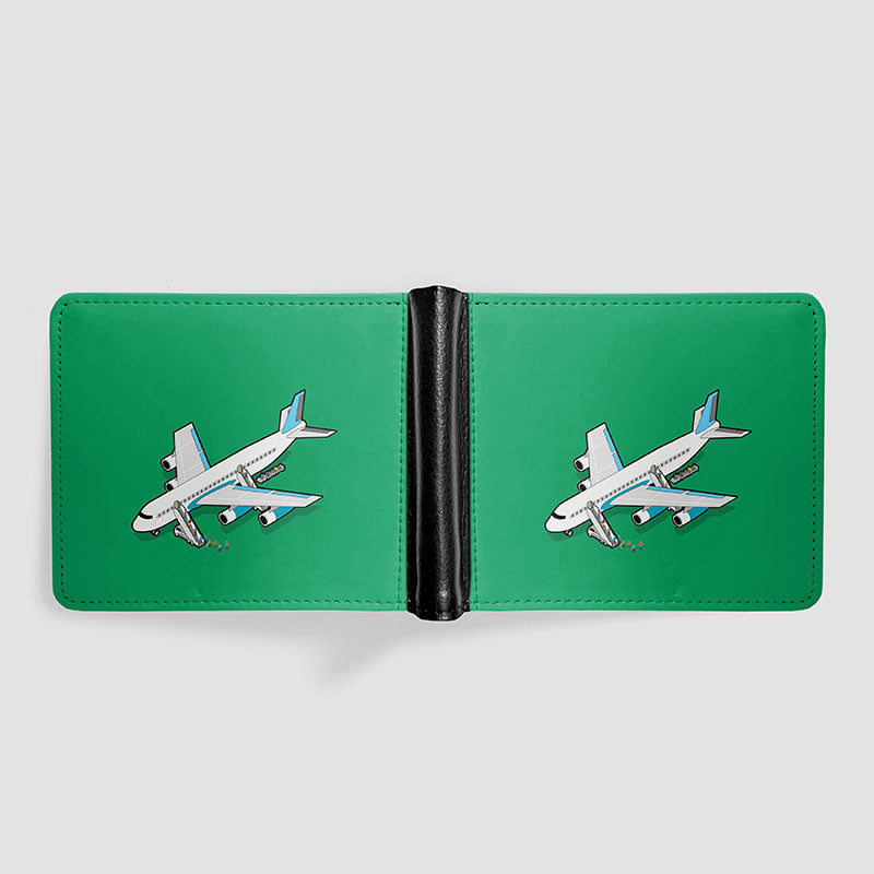 Boarding Plane Isometric - Men's Wallet