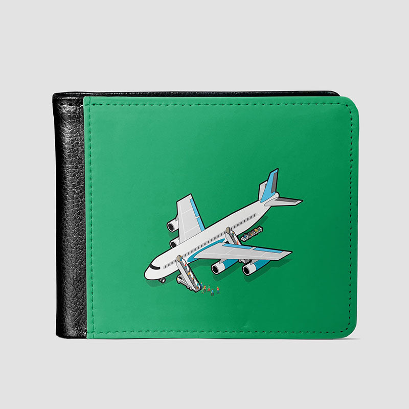 Boarding Plane Isometric - Men's Wallet