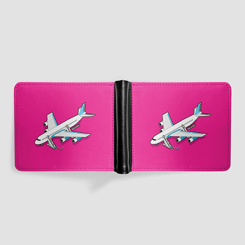 Boarding Plane Isometric - Men's Wallet