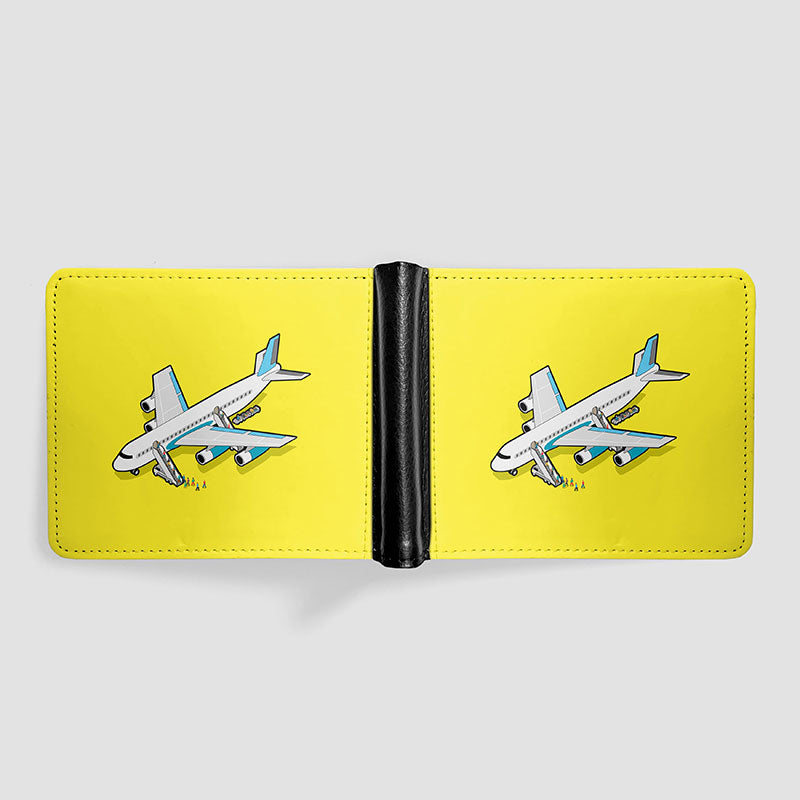 Boarding Plane Isometric - Men's Wallet