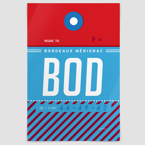BOD - Poster - Airportag