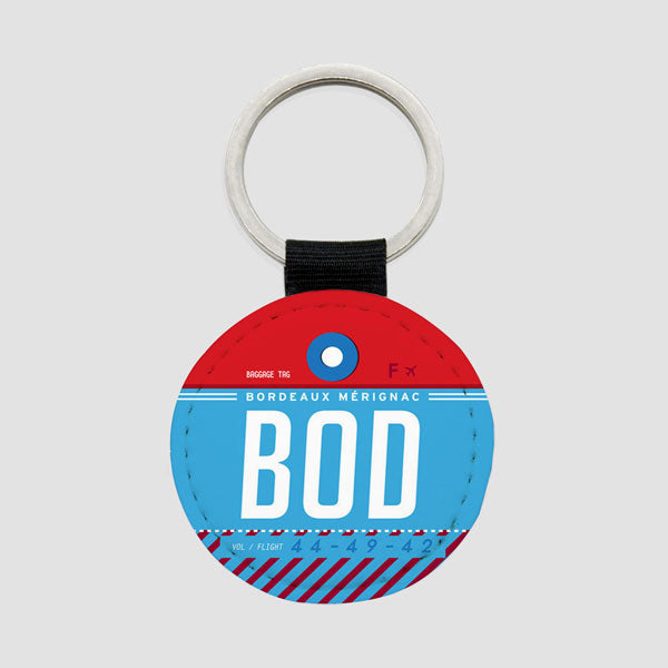 BOD - Round Keychain