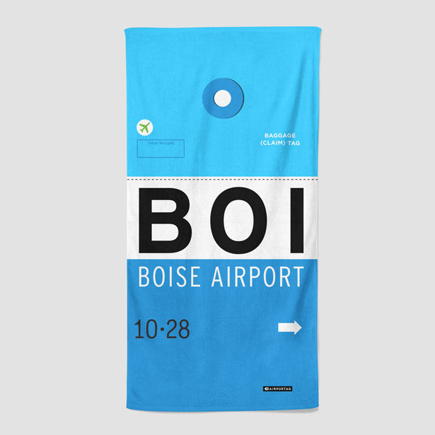 BOI - Beach Towel - Airportag