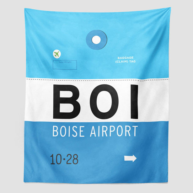 BOI - Wall Tapestry - Airportag