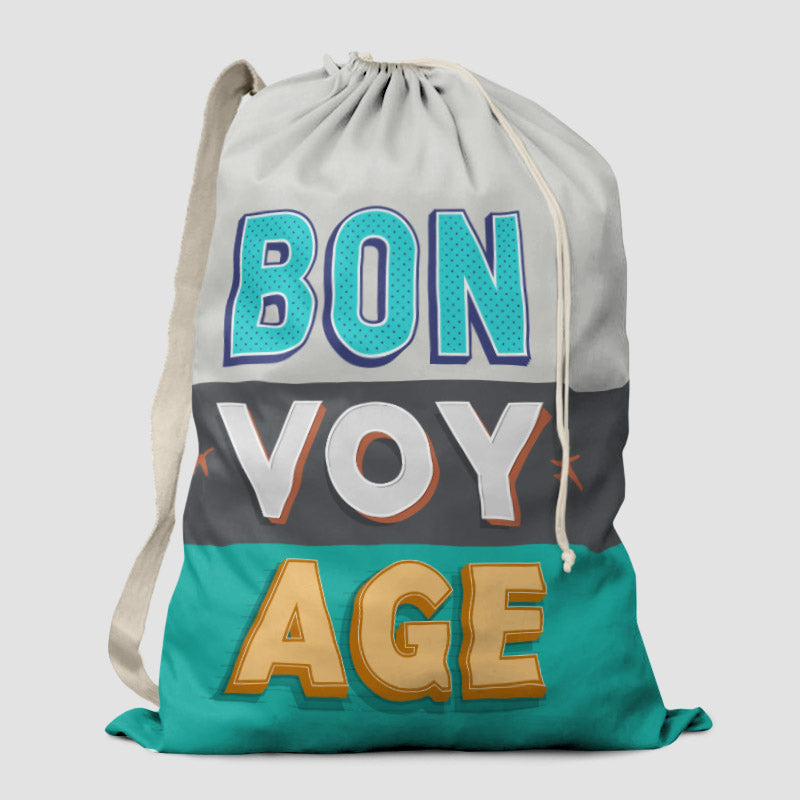 BON VOY AGE - Laundry Bag - Airportag