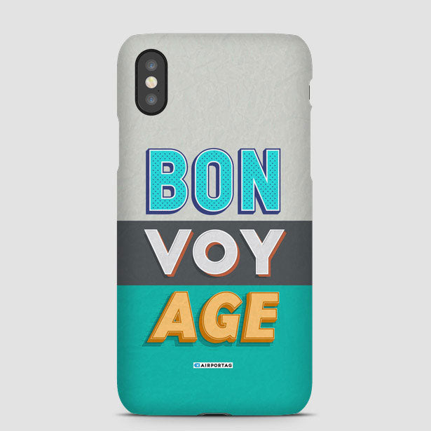 BON VOY AGE - Phone Case - Airportag