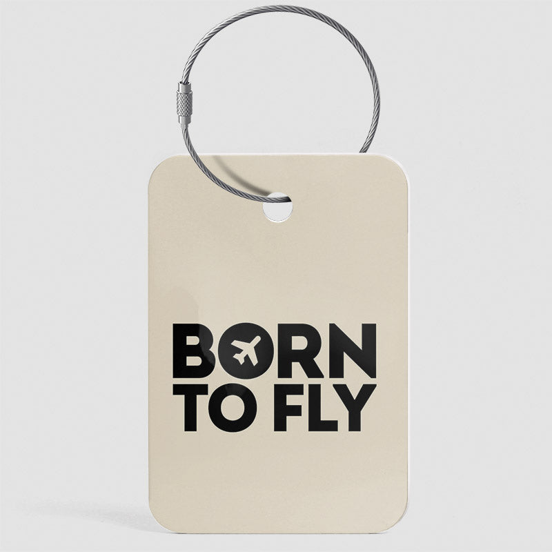 Born To Fly - Luggage Tag