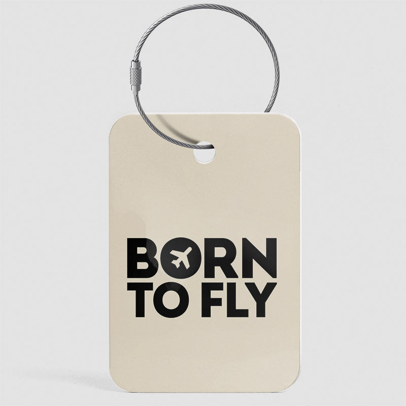 Born To Fly - Étiquette de bagage