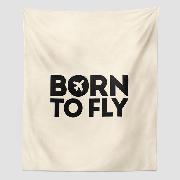 Born To Fly - Wall Tapestry - Airportag