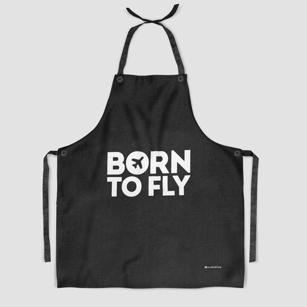 Born To Fly - Kitchen Apron - Airportag