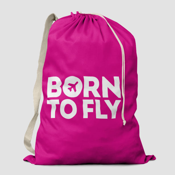 Born To Fly - Laundry Bag - Airportag