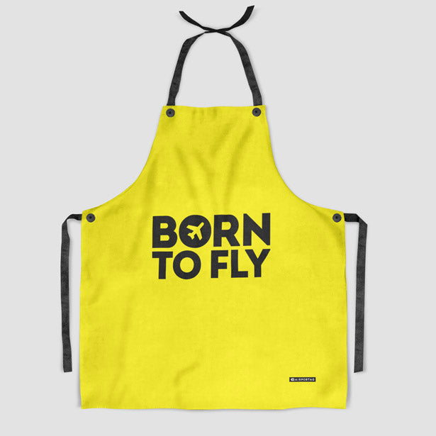 Born To Fly - Kitchen Apron - Airportag