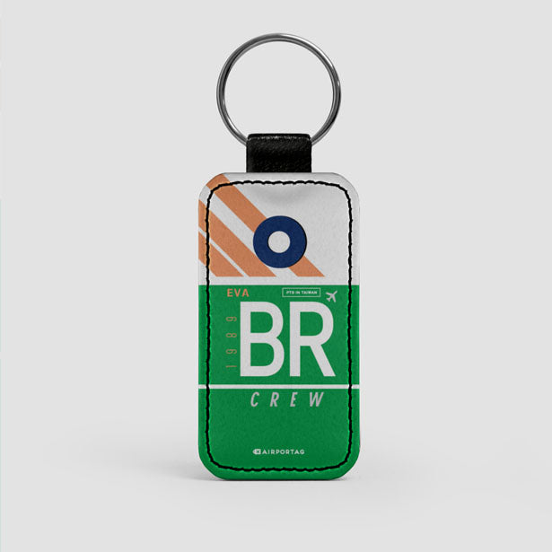 BR - Leather Keychain - Airportag