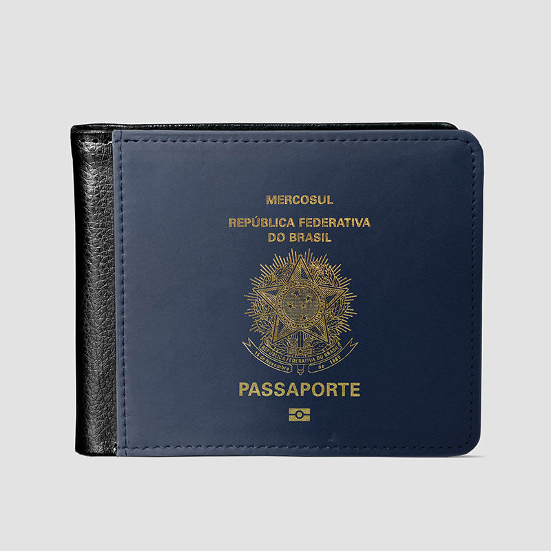 ブラジル - パスポート メンズ ウォレット
