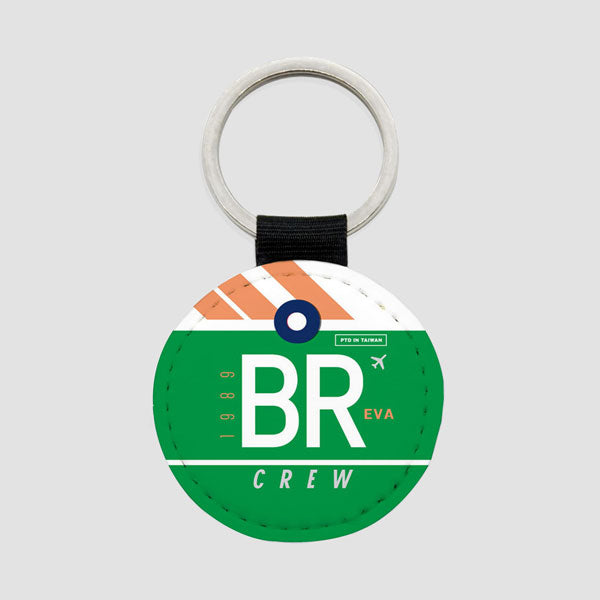 BR - Round Keychain