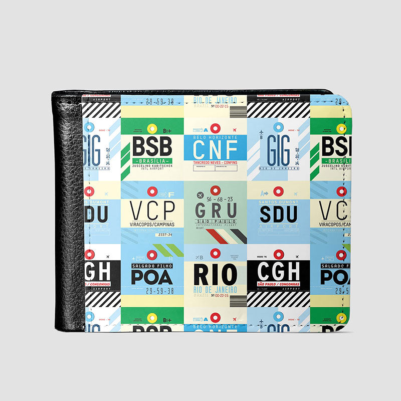 Brazilian Airports - Men's Wallet